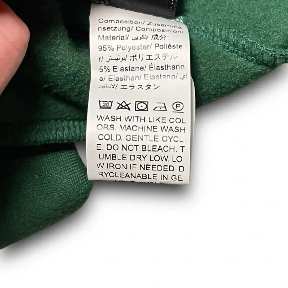 SHEIN Cozy Embroidered Gold HAWAII USA Green Crewneck Sweater Size SM/US 4 - Picture 9 of 14